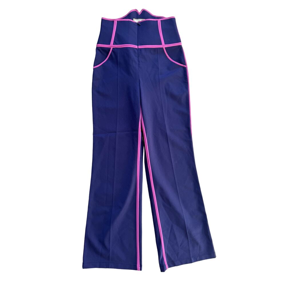 Fendi Retro High Waisted Purple Pants